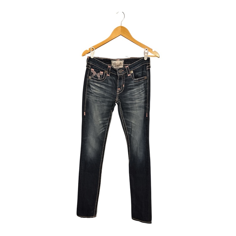 Big Star Dark Wash Skinny Jeans Size 27 XL